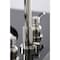 Kingston Brass FSC8939DKL Kaiser Widespread Bathroom Faucet W/ Brass Pop-Up, Nickel FSC8939DKL - alternate 4